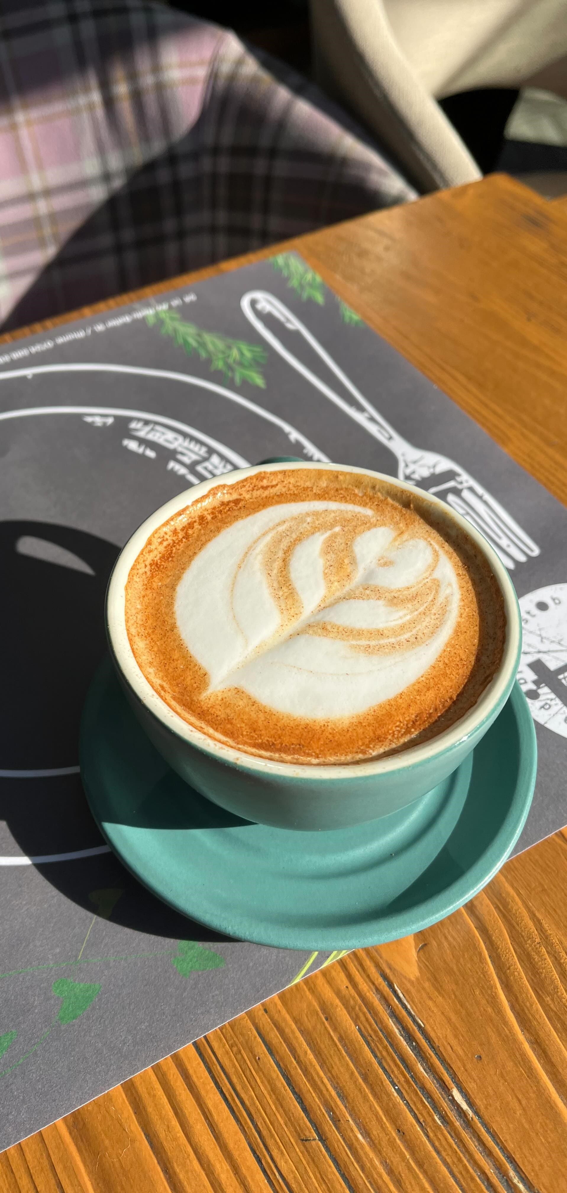 Specialty coffee served at B4 Market